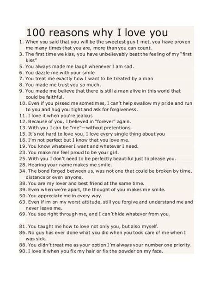 100 Reasons Why I Love You Jar Etsy
