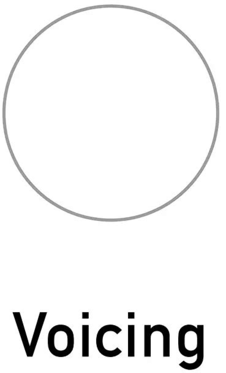 12 Voicing button
