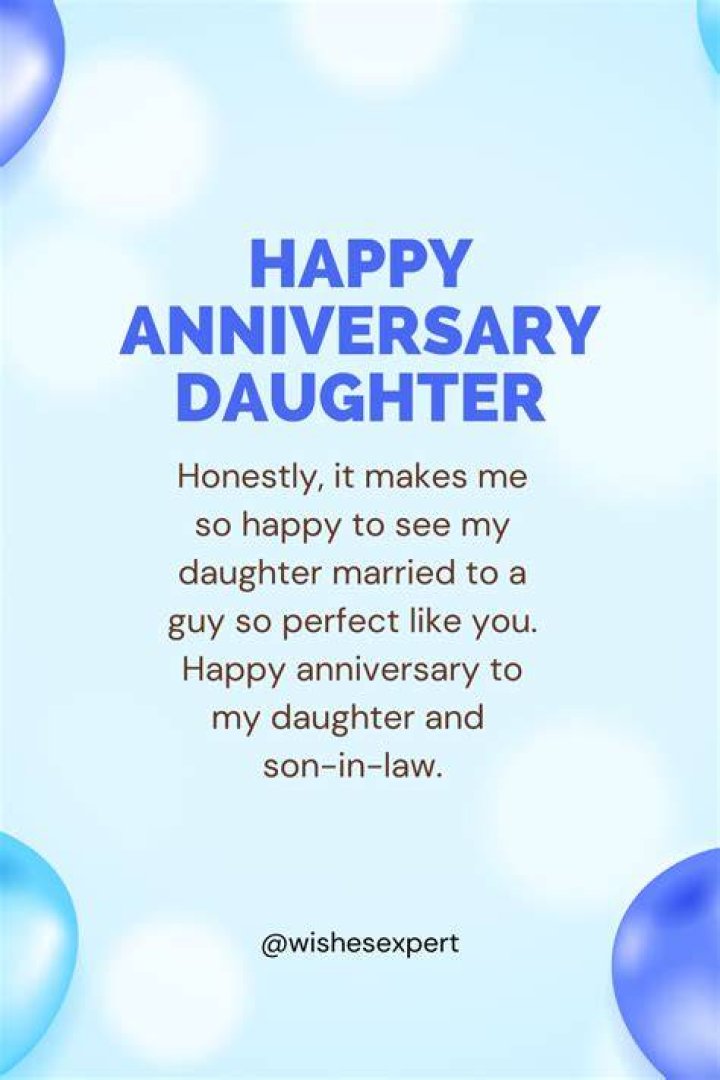 30+ Anniversary Wishes For Daughter And Son In Law