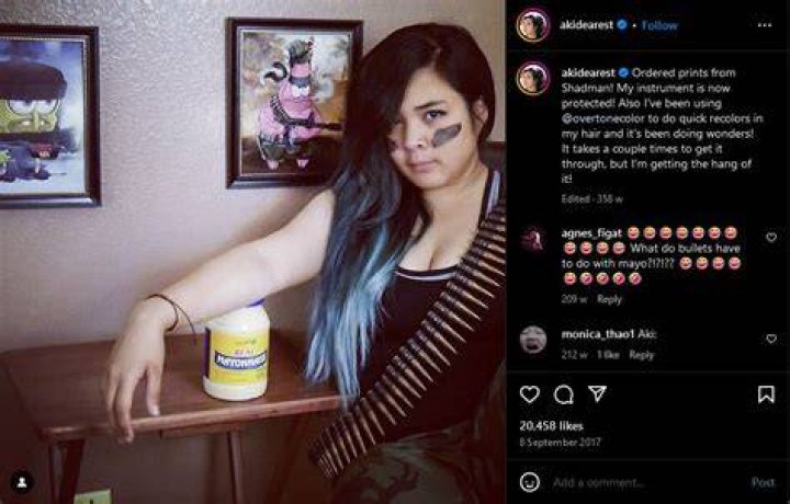 Akidearest Eating Cream Off Her Boobs Sexy Onlyfans Video 🍰🍈🍈 r
