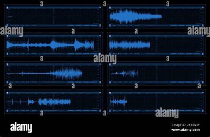 Audio Waveform Above Main Display