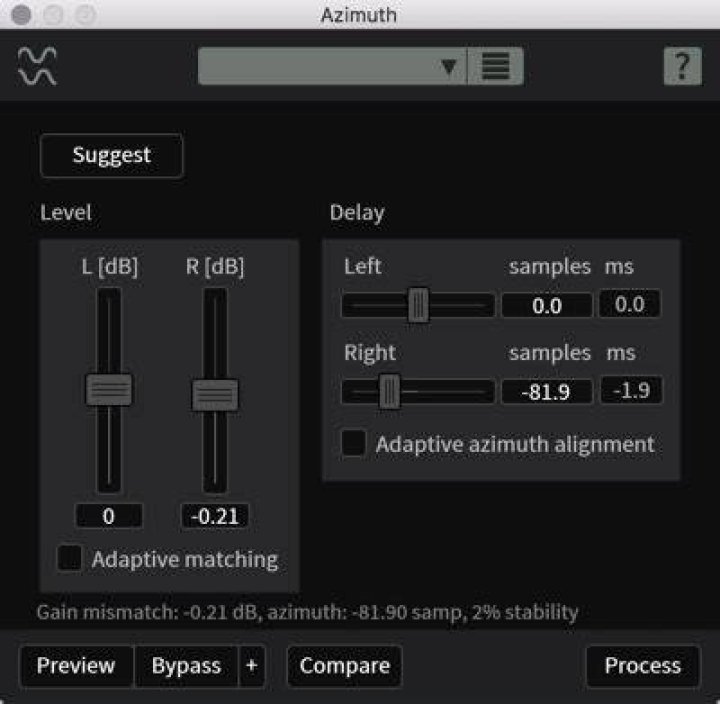 Azimuth module interface