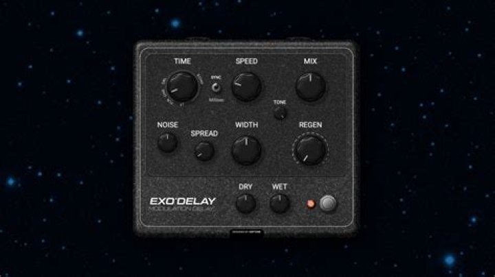 Delay effect panel