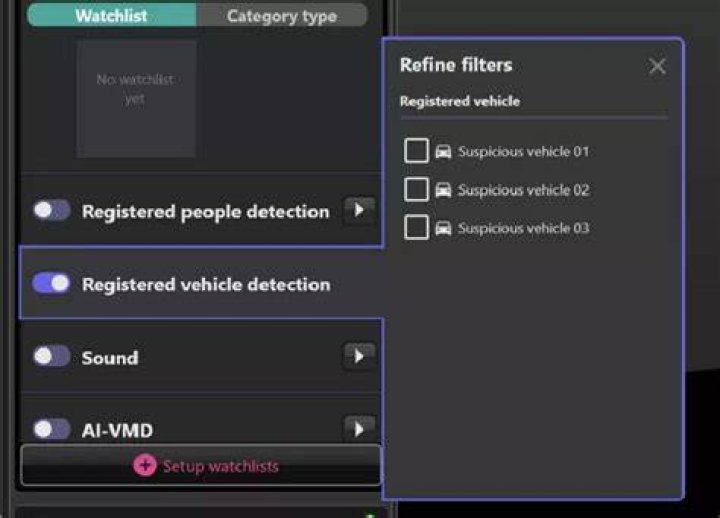 Detection Filter Enabled