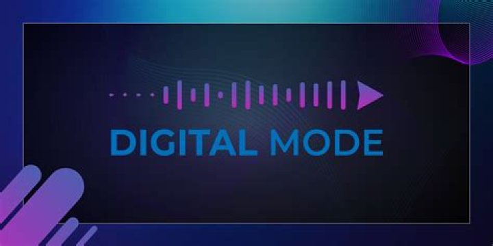 digital mode selected