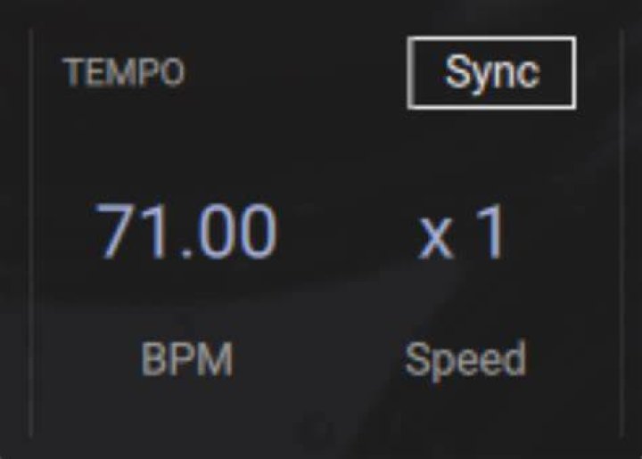 Dimension Tempo Sync On