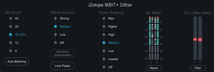 Dither Control Panel