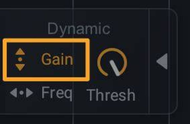 Dynamic Gain Mode Selected