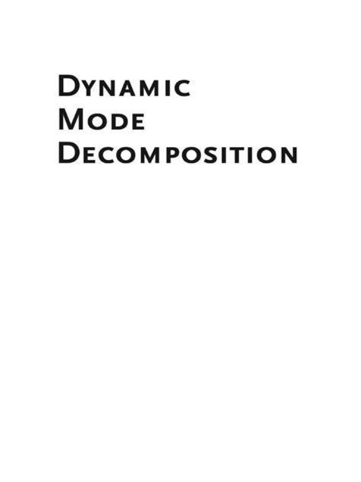 Dynamic Mode Direction example