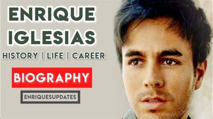 Enrique Iglesias Biography VH1 Driven YouTube