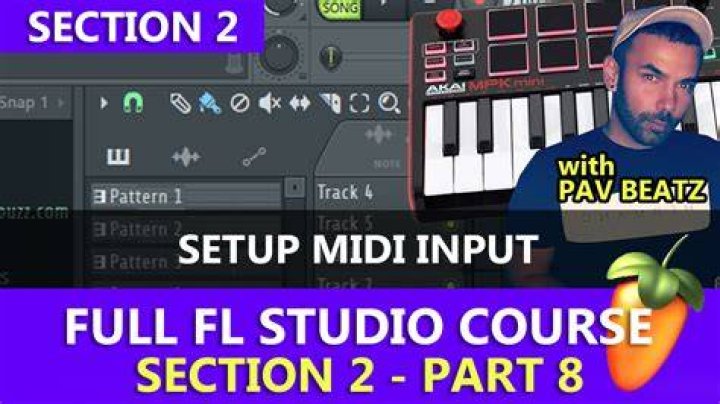 FL Studio MIDI Setup Step 1