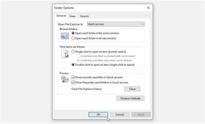 General Options Tab