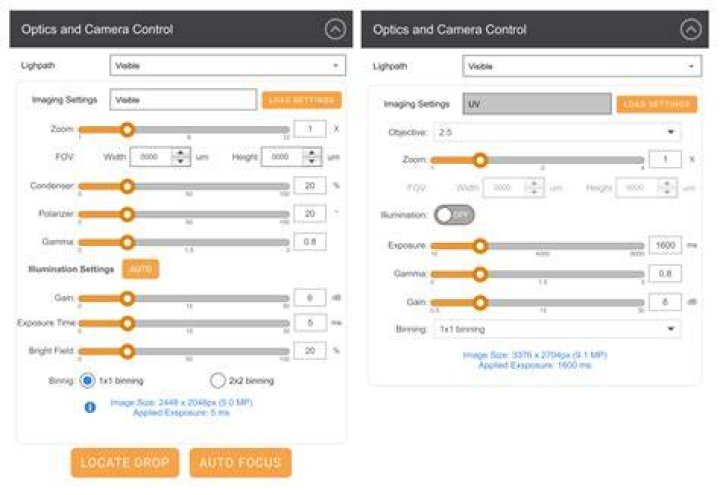 Imager Controls