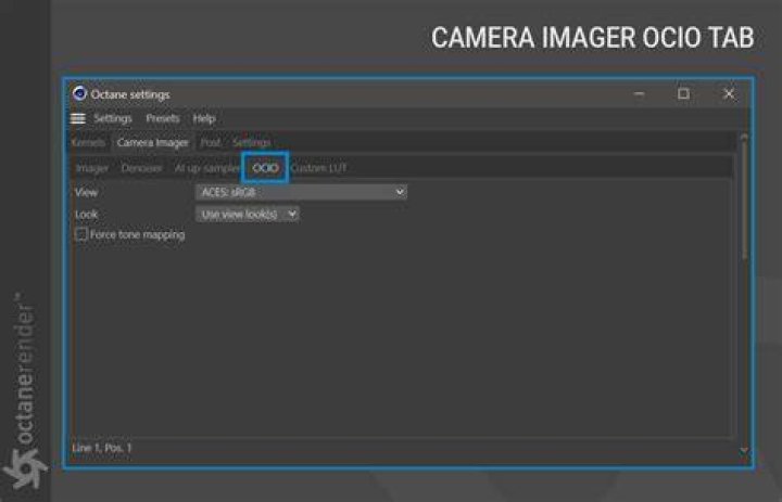 imager options tab