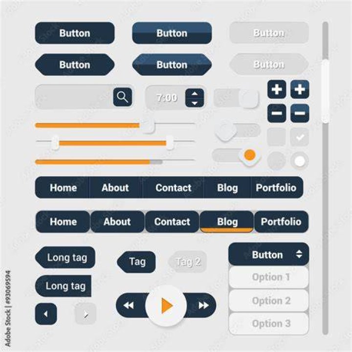 Labeled Elements Preset Buttons