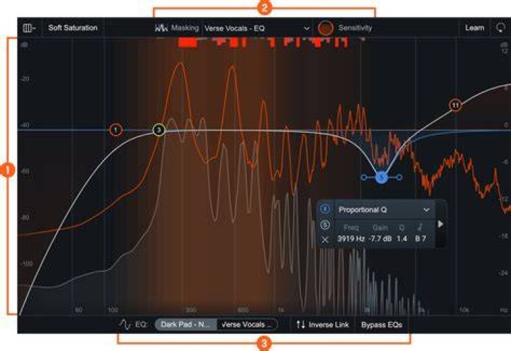 Masking Meter Interface