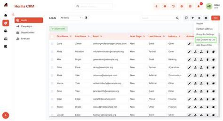 Module List View