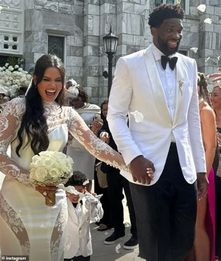 NBA Star Joel Embiid Married His Longtime Girlfriend On Saturday