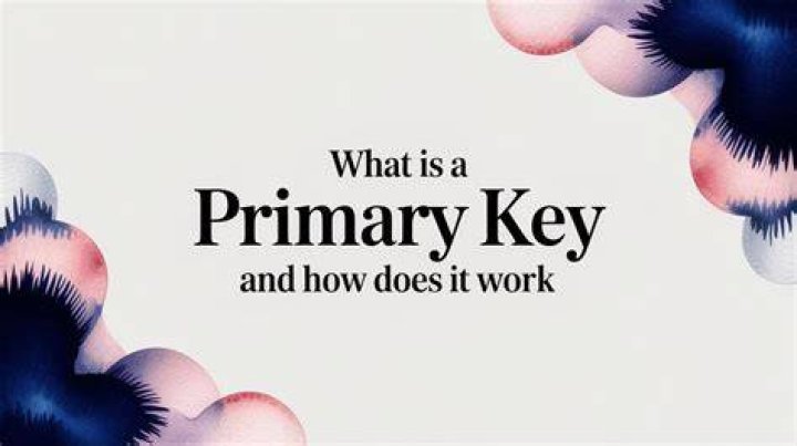 Next Topic: Primary Key Selection