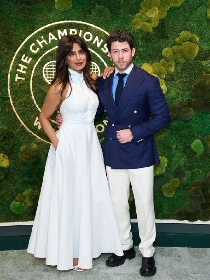 Nick Jonas Spotted At Wimbledon