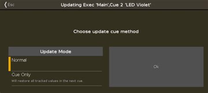 offline choose method window