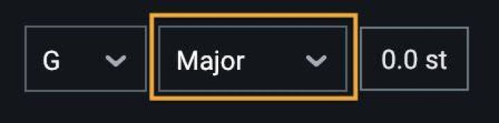 Pitch Module Scale type Option