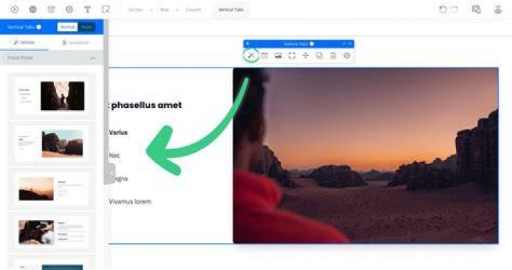 Preset Tabs