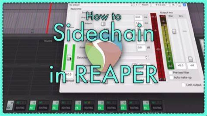 REAPER Sidechain Setup Step 4