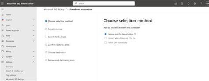 Restore Selection