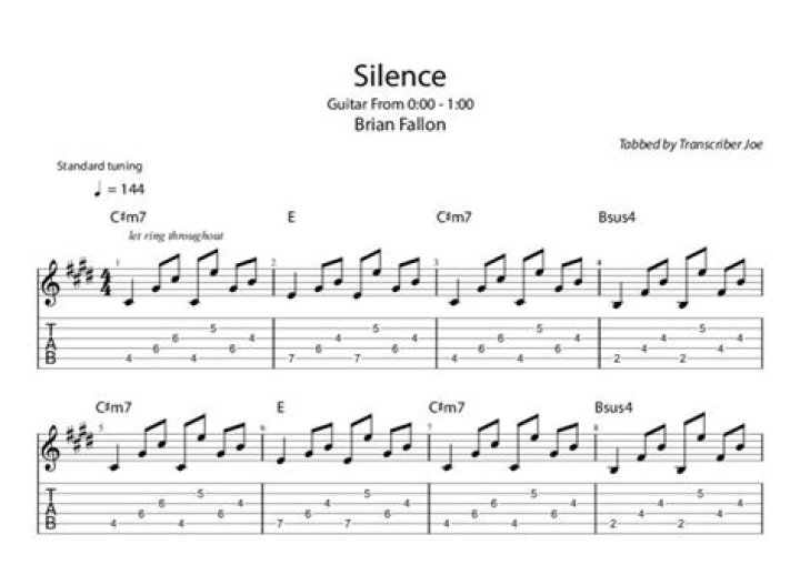Silence Tab