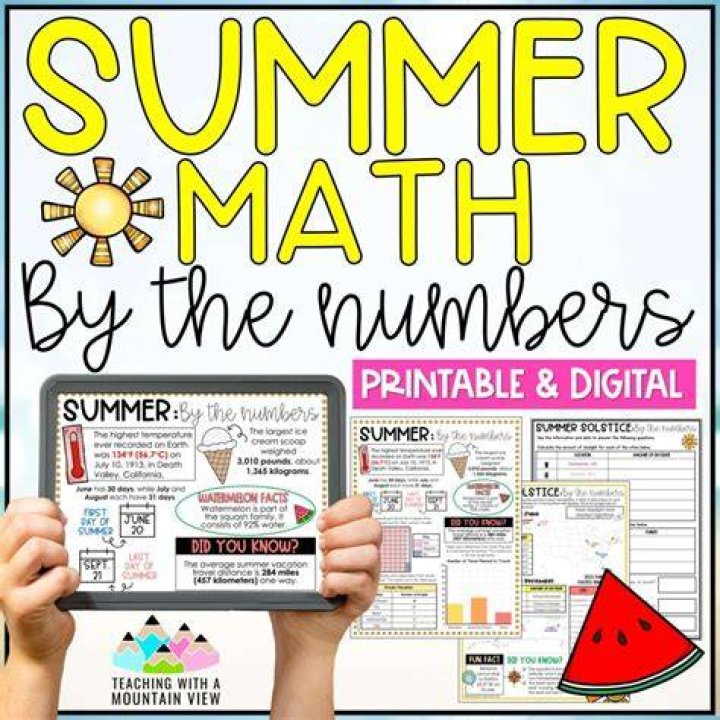 Summer Math Summer Math