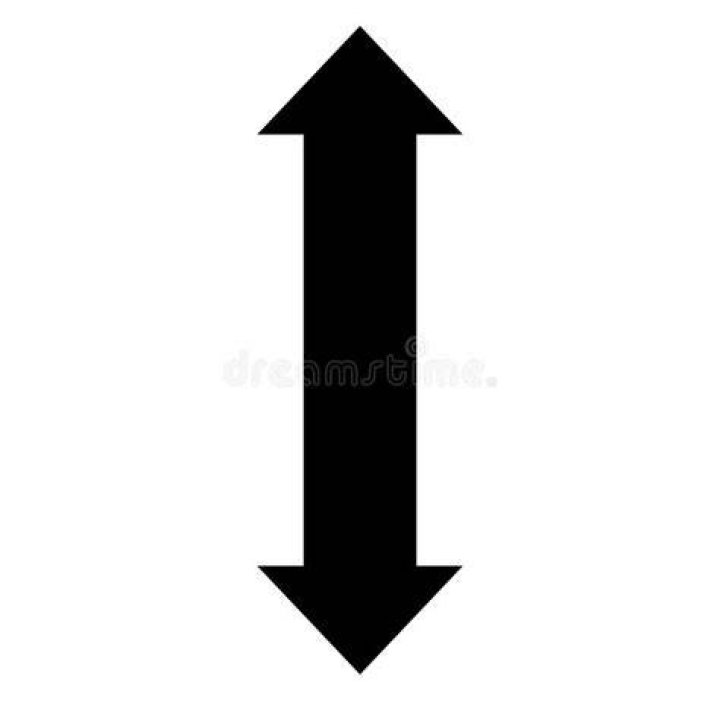 vertical arrow