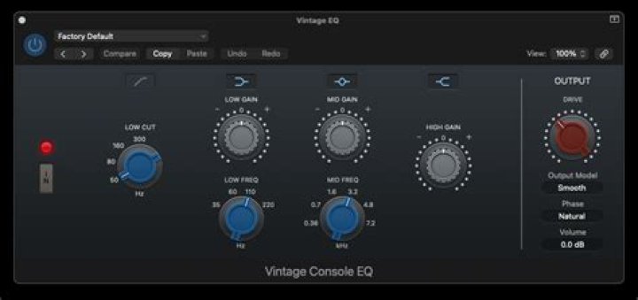 Vintage EQ Controls