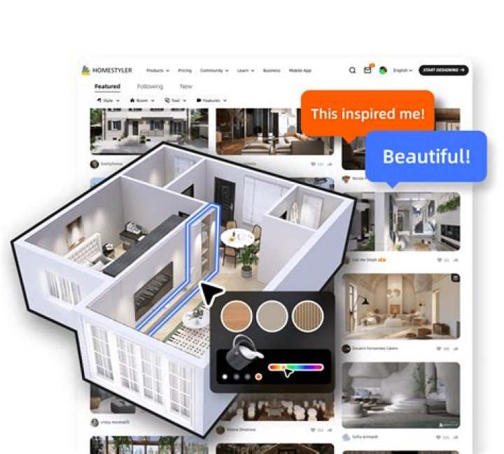 Virtual Home Staging Apps homestyler